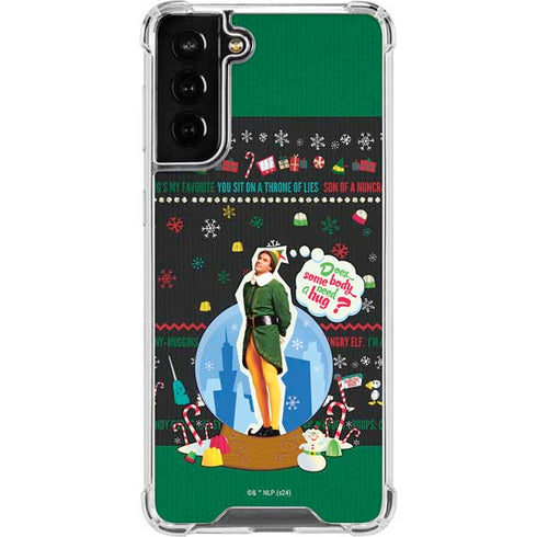 Elf Does Someone Need a Hug Galaxy S21 FE Clear Case